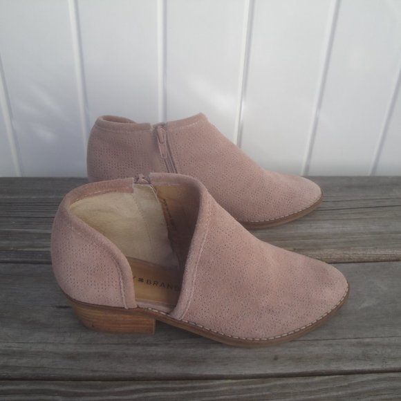 Lucky Brand Bootie Ankle Boots"Felixah" Dusty Rose 6 1/2M - Picture 5 of 5
